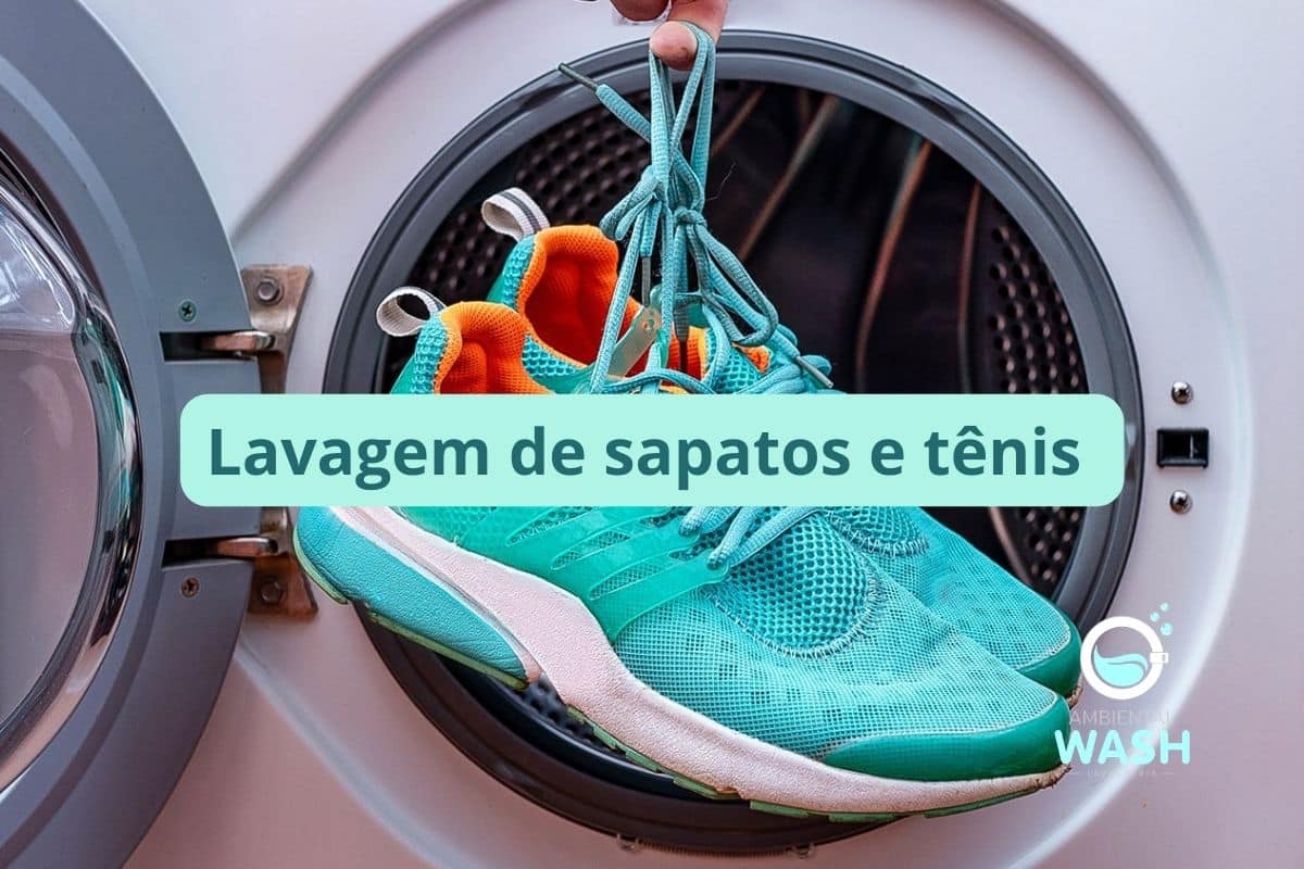 Lavagem de sapatos e tênis em Vargem Pequena Ambiental Wash