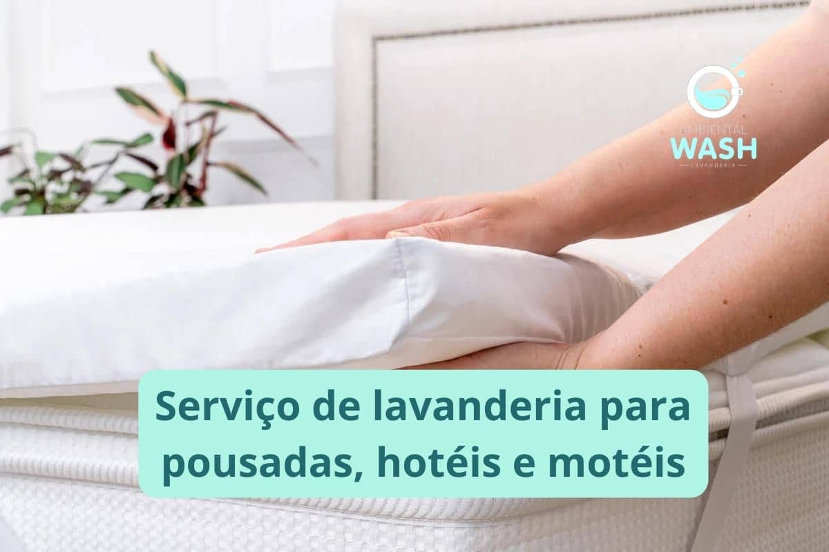 Serviço de lavanderia para pousadas, hotéis e motéis em Vargem Grande