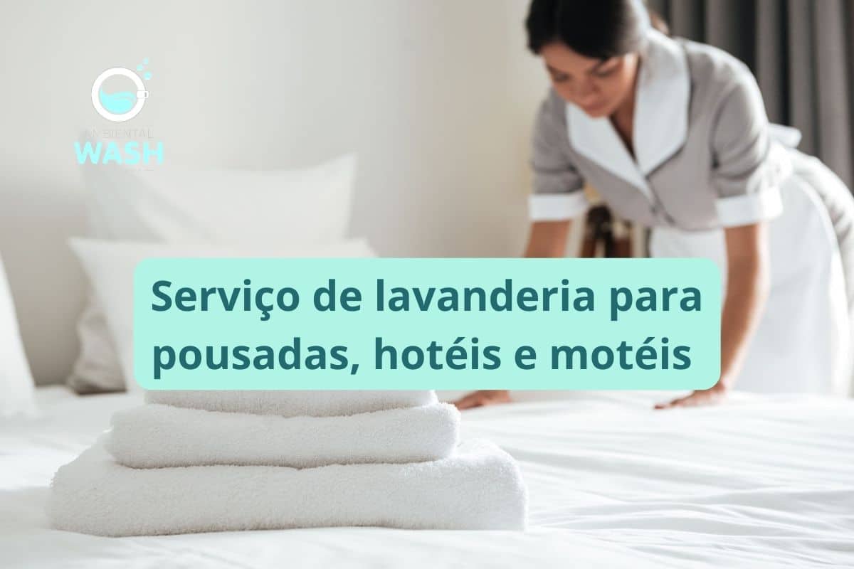 Serviço de lavanderia para pousadas, hotéis e motéis  em Vargem Pequena